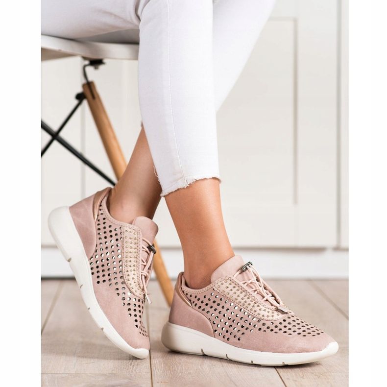 Aclys Calçados esportivos leves rosa 1