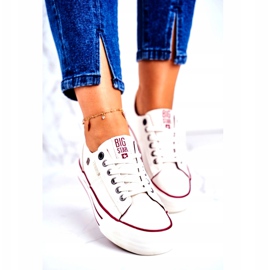 Tênis feminino Big Star White GG274140 branco 3
