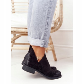 PS1 Botas femininas pretas Hillary com recortes preto 2 PS1 Botas femininas pretas Hillary com recortes preto 2