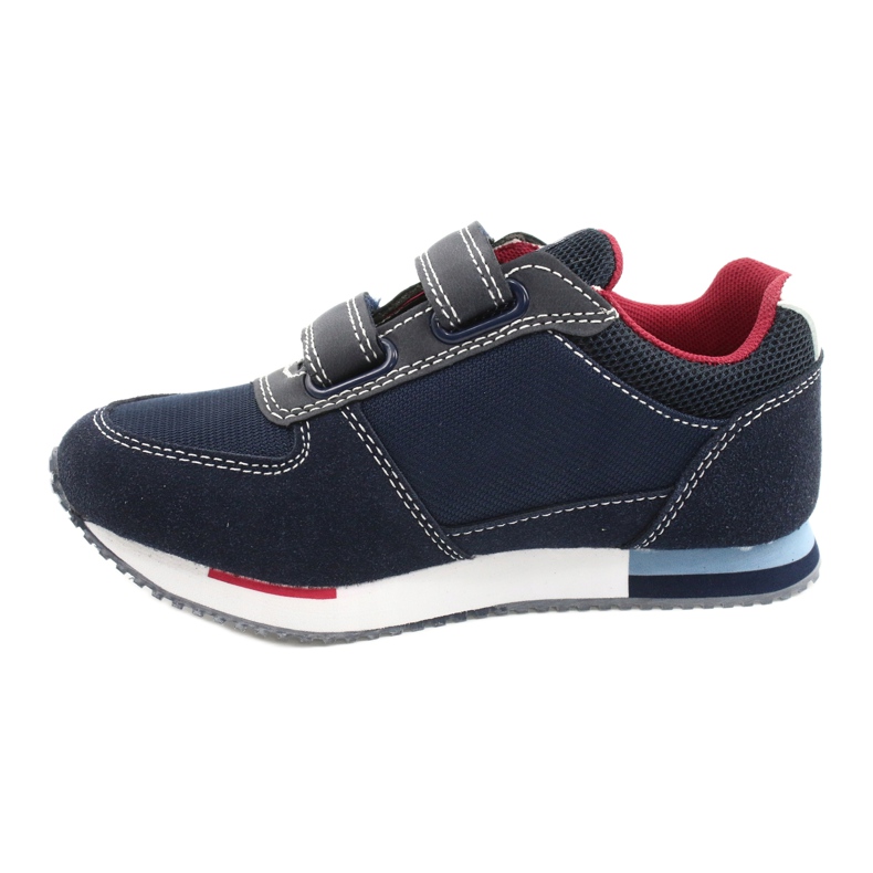 American Club Sapatos infantis azuis da marinha rh24 azul 1
