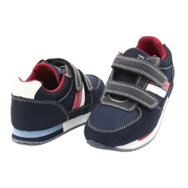 American Club Sapatos infantis azuis da marinha rh24 azul 3