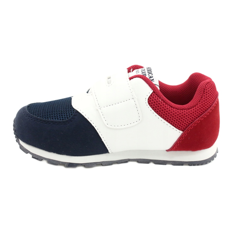 American Club Sapatos esportivos infantis Inserir BS01 BS02 Marinha branco 1