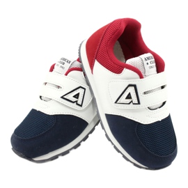 American Club Sapatos esportivos infantis Inserir BS01 BS02 Marinha branco 4