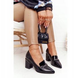 Bombas elegantes em uma barra S.Barski Premium Preto 1