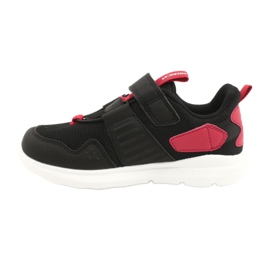 Calçado desportivo com palmilha de couro American Club AA06 preto 1