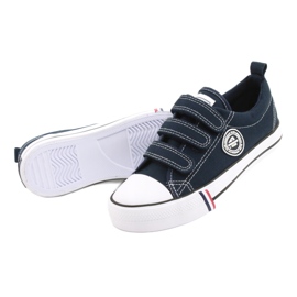 Tênis American Club LH31 / 22 azul marinho com velcro 3