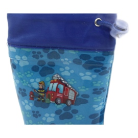 American Club Galochas American Blue Firefighter KAL04 vermelho azul 5