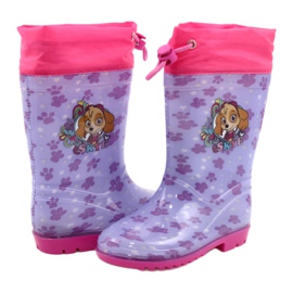 American Club American Lavender Wellies SKYE KAL04 roxo rosa 2
