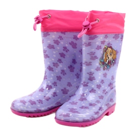 American Club American Lavender Wellies SKYE KAL04 roxo rosa 1