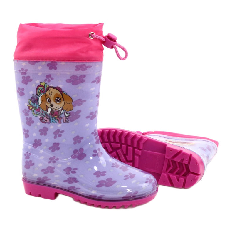 American Club American Lavender Wellies SKYE KAL04 roxo rosa 4