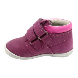 Mazurek Calçado desportivo de couro com velcro 1355 rosa fúcsia 1 Mazurek Calçado desportivo de couro com velcro 1355 rosa fúcsia 1