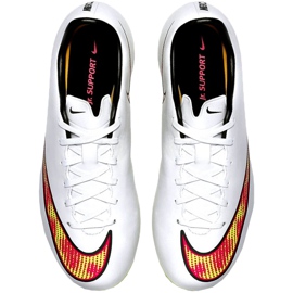 Nike Mercurial Victory V Fg Jr 651634 170 chuteiras branco branco 1
