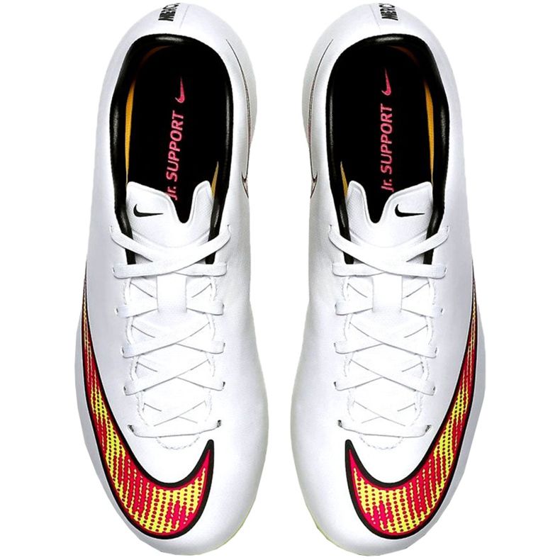 Nike Mercurial Victory V Fg Jr 651634 170 chuteiras branco branco 1