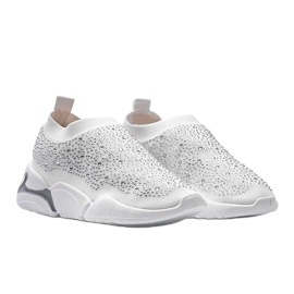 Eva calçado desportivo branco deslizante 1