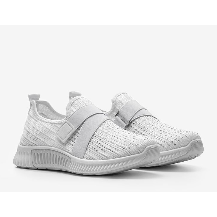 Akira calçado desportivo branco deslizante 1