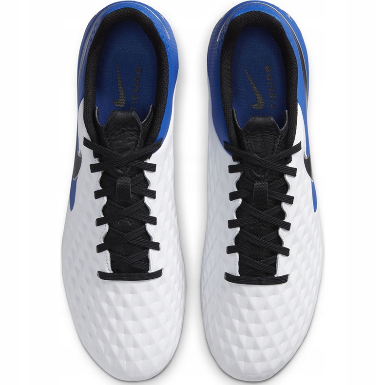 Chuteira Nike Tiempo Legend 8 Academy Sg Pro Ac AT6014 104 azul branco 1