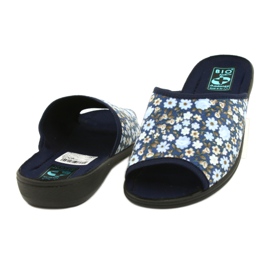 Sapatilhas de flores Adanex Tęg. G1 / 2 18760 azul marinho azul 3