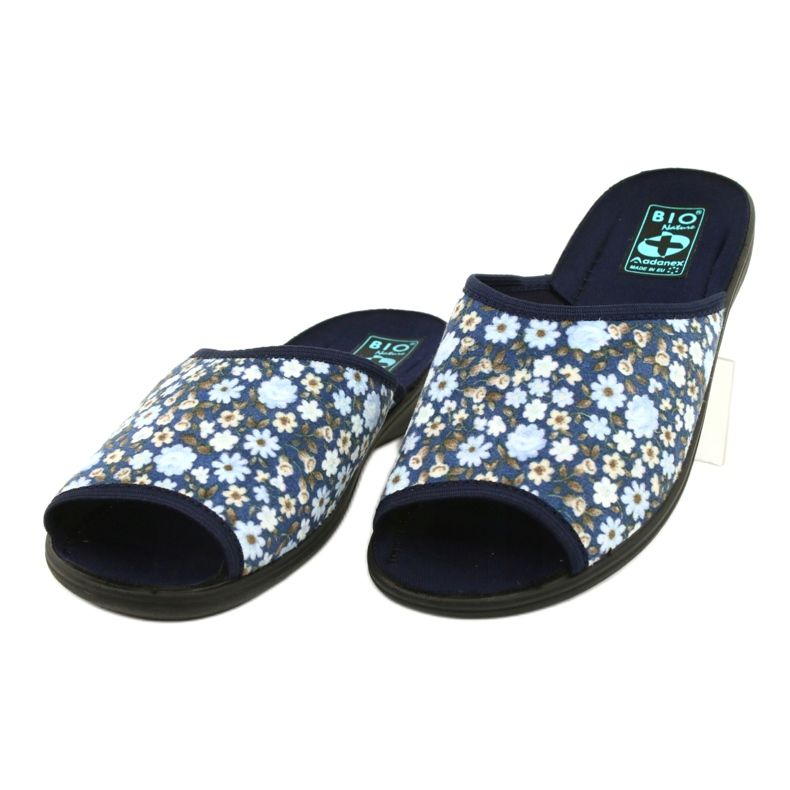 Sapatilhas de flores Adanex Tęg. G1 / 2 18760 azul marinho azul 1