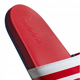 Chinelos Adidas Adilette Comfort M EG1853 branco vermelho 4