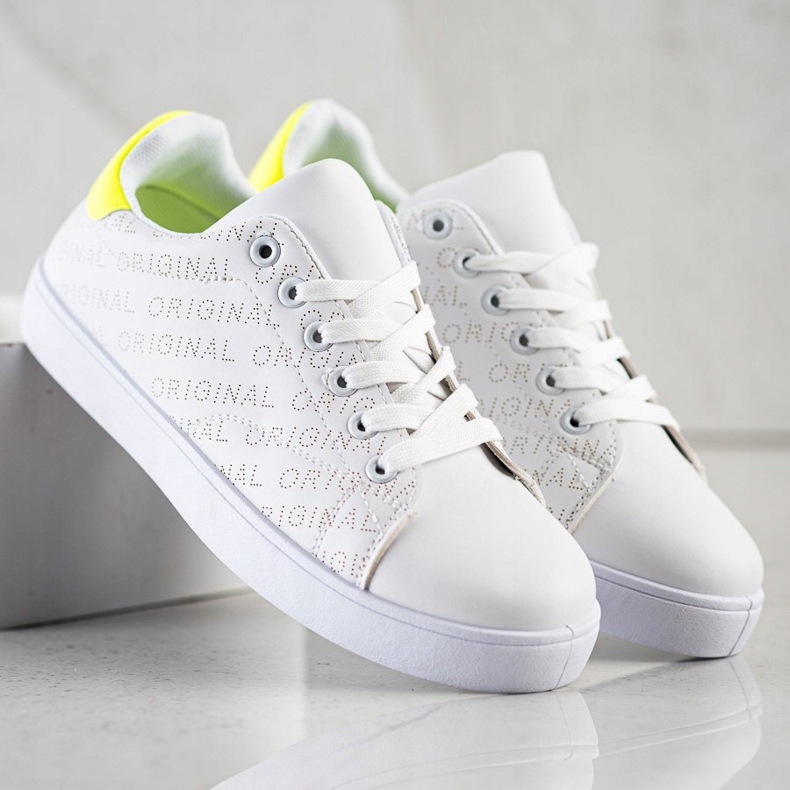 SHELOVET Sapatilhas Baixas Originais branco 1