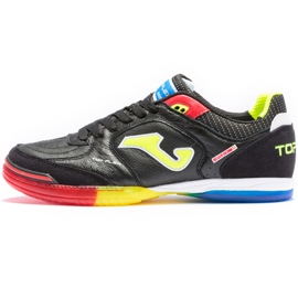 Joma Top Flex 2101 Com chuteira preto-amarelo-azul 1
