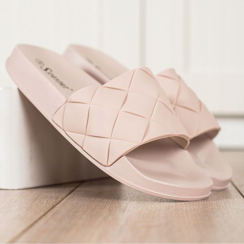 Seastar Chinelos de borracha confortáveis bege 2