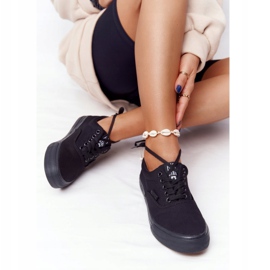 Tênis feminino Big Star FF274164 preto 2