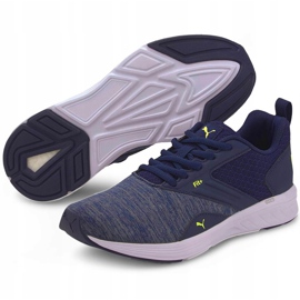 Calçados infantis Puma Nrgy Comet azul marinho 190675 17 verde 2