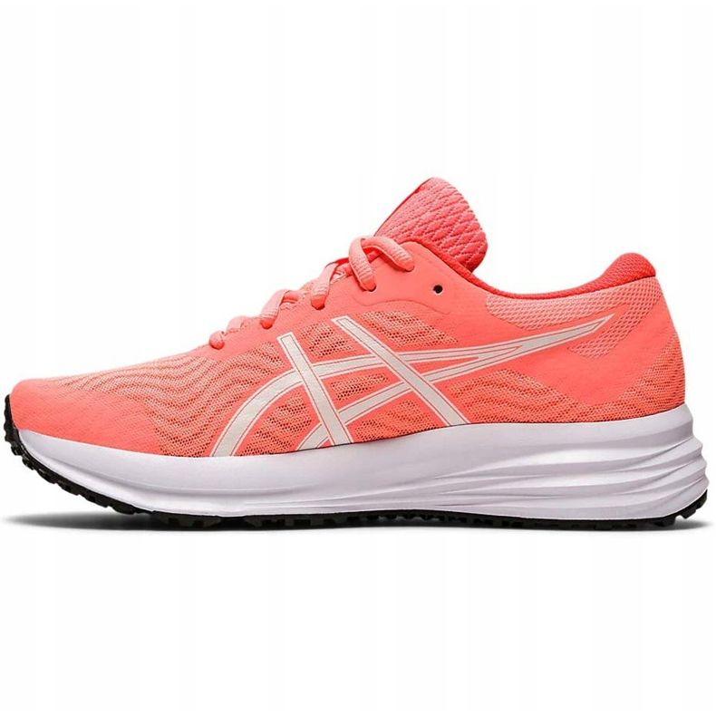 Tênis de corrida feminino Asics Patriot 12, pêssego 1012A705 700 multicolorido laranja 2