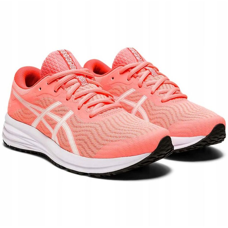 Tênis de corrida feminino Asics Patriot 12, pêssego 1012A705 700 multicolorido laranja 3
