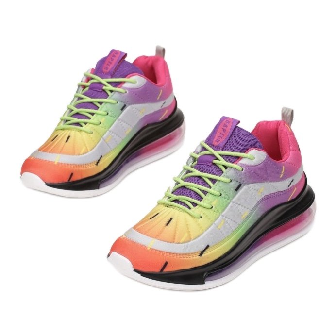 Vices B893-216-mix roxo rosa cinza verde amarelo 1