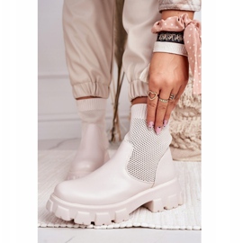 Meias Femininas Botas Workers White Stormy branco 3