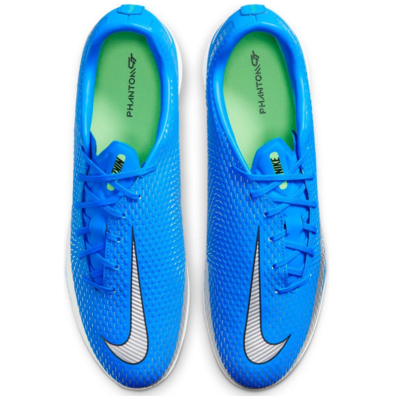 Chuteira Nike Phantom Gt Academy Ic CK8467 400 azul azul 1