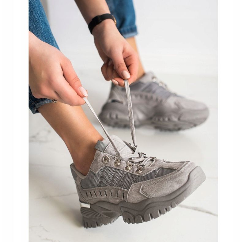 SHELOVET Tênis cinza 1