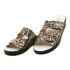 Estampa de leopardo para mulheres femininas femininas bege 2