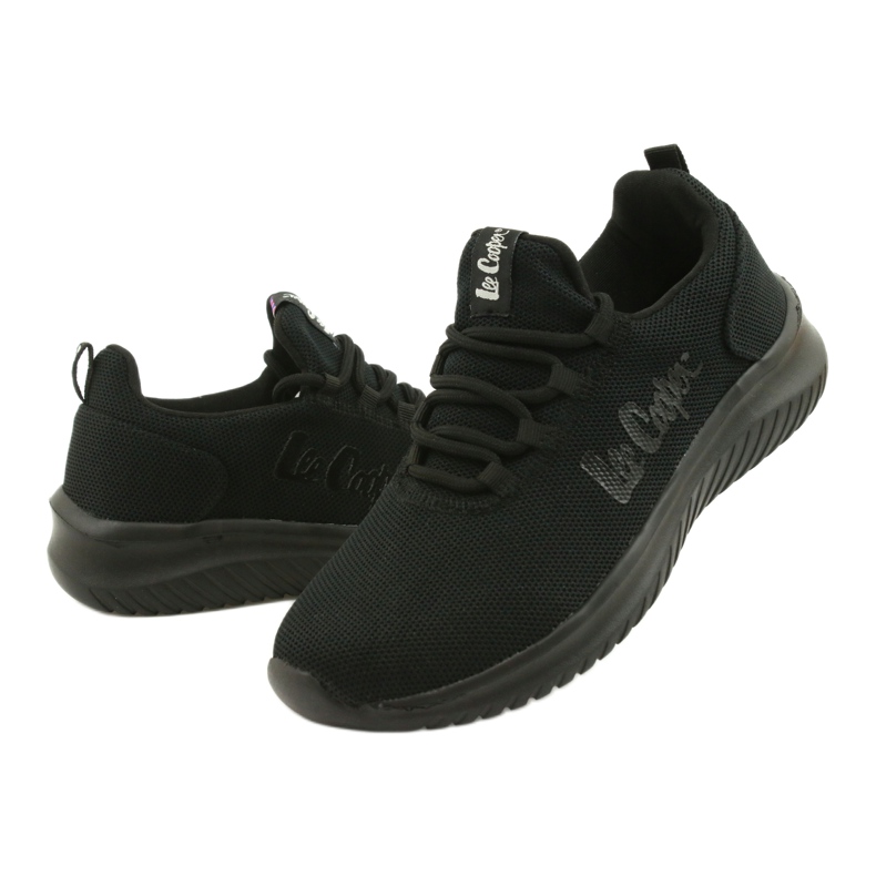 Sapatas esportivas femininas pretas Lee Cooper LCW-21-32-0271L preto 3