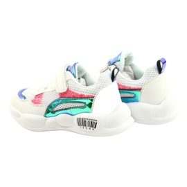 American Club Calçados Esportivos Halográficos da Moda ES23/21 Branco 5