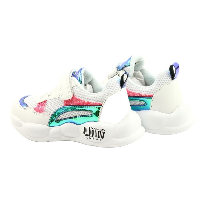 American Club Calçados Esportivos Halográficos da Moda ES23/21 Branco 5