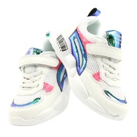 American Club Calçados Esportivos Halográficos da Moda ES23/21 Branco 4