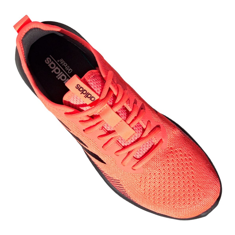 Tênis de corrida adidas Fluidflow M EG3664 preto laranja 4
