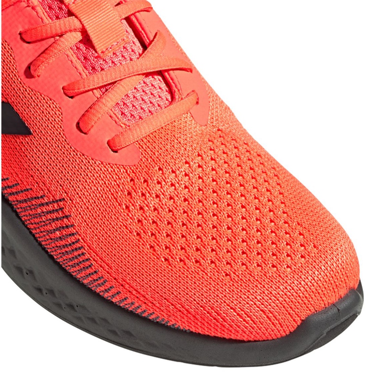 Tênis de corrida adidas Fluidflow M EG3664 preto laranja 5