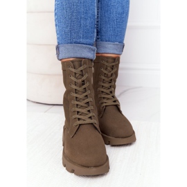 Botas Haley Trabalhadoras Verdes Femininas 1 Botas Haley Trabalhadoras Verdes Femininas 1