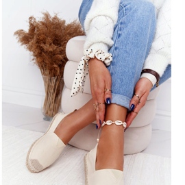 Alpercatas com sola trançada Big Star HH274501 Bege 1 Alpercatas com sola trançada Big Star HH274501 Bege 1