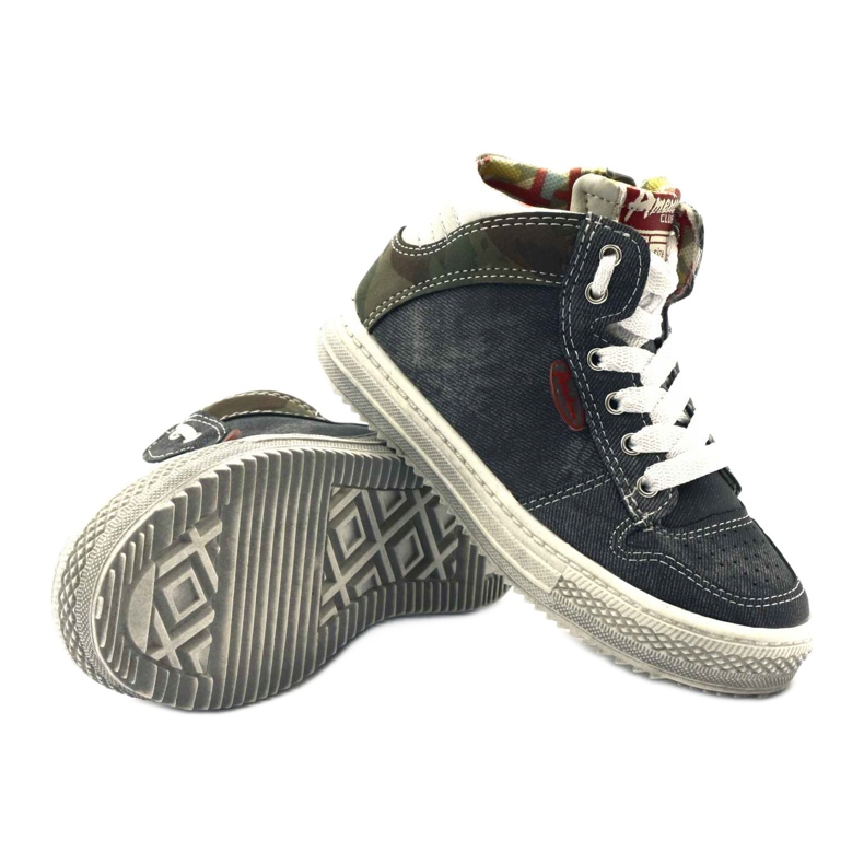 American Club Garotos esportivos americanos 15194 cinza multicolorido 3