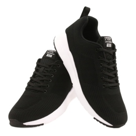 American Club Sapatos esportivos masculinos negros RD01 / 21 preto 3