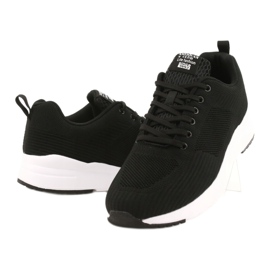 American Club Sapatos esportivos masculinos negros RD01 / 21 preto 2