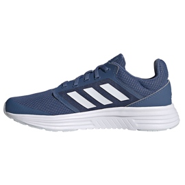 Sapatos femininos adidas Galaxy 5 azul FY6741 azul marinho 1