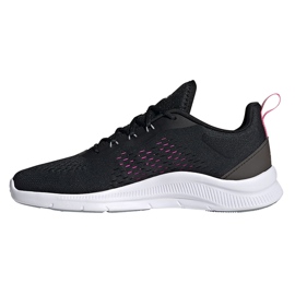 Sapatos femininos da Adidas Novamotion pretos FY8384 1