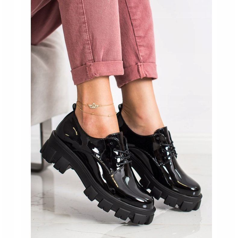 Seastar Sapatos da moda na plataforma preto 1