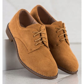 Seastar Sapatos amarrados de camurça marrom 1